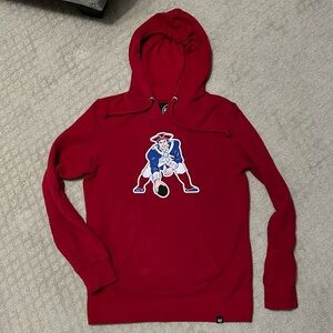 New England Patriots Red Hoodie - Women’s size small